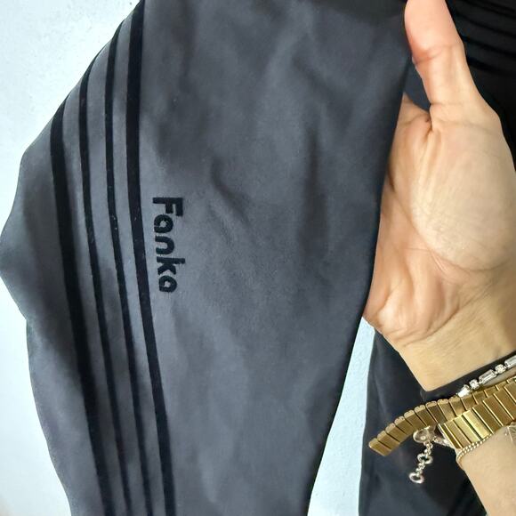 Fanka Body Sculpt Side Pocket 7/8 Leggings Black Size Large - Picture 6 of 7